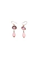 Orecchini Domar Donna in Argento Quarzo ORAR-569-280